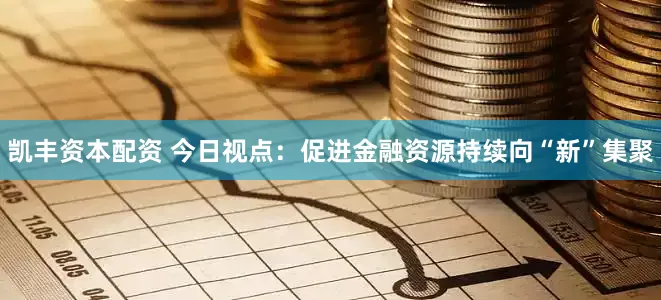 凯丰资本配资 今日视点：促进金融资源持续向“新”集聚
